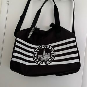Karl Lagerfeld Paris Duffle Bag Nylon Black
Weekender Gym Bag